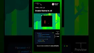 Snake Game In JavaScript JsFeed JavaScript HTML CSS