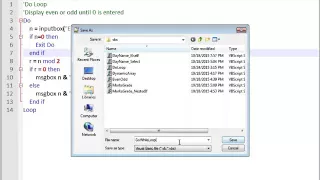 lrnsm VBScript Loops Procedures and Functions
