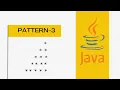 Star Pattern-3 in Java Tamil Interview Question Pattern Printing