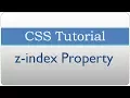 CSS Tutorial 31 - z-index Property