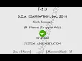 2018 Dcrust BCA 6th Sem Java Programming Question Paper