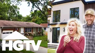 Dave Jenny Convert Old 70s Home Into A TWO STORY Modern Vacation Home Fixer To Fabulous
