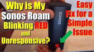 Sonos Roam Blinking Orange Light Is it Dead Easy Fix