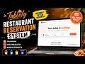 Build Tablely Restaurant Reservation System HTML CSS JavaScript Bootstrap