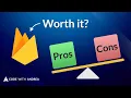 Firebase pros and cons for Flutter app development