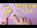 Simple tip for BETTER EDGES in SINGLE CROCHET Finetune your crochet