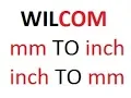 HOW TO CHANGE mm TO inch IN WILCOM