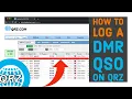 How to log a DMR QSO on QRZ