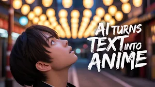 Turning Simple Text into Full Anime Scenes