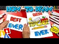 How To Draw The Best Teacher Ever Folding Surprise