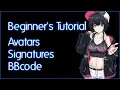Intro to user pics signatures and BBcode MyAnimeList tutorial