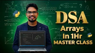 DSA with Python Arrays DSA in Telugu Python DSA Array Concept explained in Telugu PythonLife