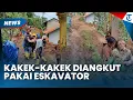 Lagu PILUNYA KAKEK KAKEK Diangkut Pakai Eskavator di Bandung Barat, Ketua RT Ungkap Kondisinya