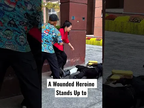 A Wounded Heroine Stands Up to a Rude Man #NamHuynhOfficial #martialarts #selfdefense