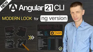New in Angular 21 CLI ng version Gets a Modern Look