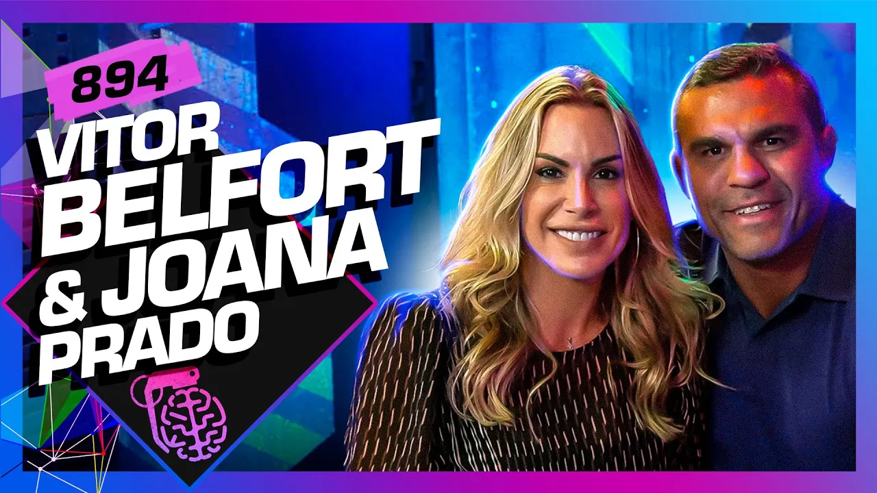 VITOR BELFORT E JOANA PRADO - Inteligência Ltda. Podcast #894