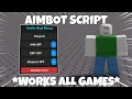 UNIVERSAL Aimbot Script NO KEY WORKS ALL GAMES PASTEBIN MORE MOBILE PC