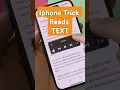 This iPhone Trick Reads Text for You iphone reads text