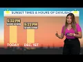 Daylight Saving Time ends How much sunlight to expect for winter 2023