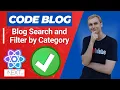 NextJS Blog Search and Filter by Category