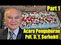 Acara Penguburan Pdt. D.Y. Surbakti (Full Video - PART 1) -- (Dapet Yonatan Surbakti) - 23 Sep 2016
