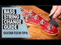 How to Change Strings on Bass Guitar Tech Tips Ep 13 Thomann