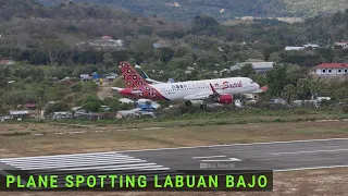Pesawat Take Off dan Landing Bandara Komodo Labuan Bajo, Plane Spotting Indonesia 2026