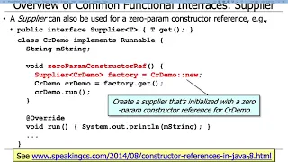 Java Functional Interfaces Supplier