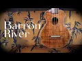Lagu Barron River Dreamy Australian Made Blackwood Soprano Ukulele!