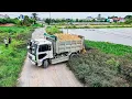Download Lagu NICELY! First START NEW Project LANDFILL BY Excellent Skill Driver DOZER KOMATSU D21P Pushing And 5T
