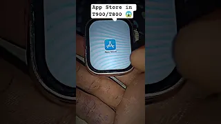 T900 T800 T10 Ultra Smartwatch Me Apps Games Download Kaise Kare App Store In T900 T800 Shorts 