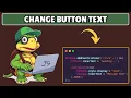 How to Change Button Text in Javascript