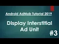 Android AdMob Tutorial 2019 - 03