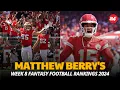 Matthew Berry s Week 8 Fantasy Football Rankings 2024 Top Picks and Sleepers