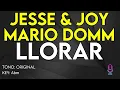 Jesse & Joy, Mario Domm - Llorar - karaoke Instrumental