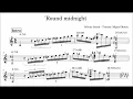 Johnny Smith - Round Midnight Transcription