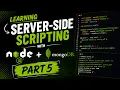 Learning Server-Side Scripting with Node js MongoDB Part 5
