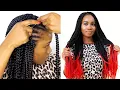 HOW TO CROCHET BOX BRAIDS HAIR Red Ombre Box Braids Crochet Hair