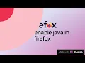 how to enable java in firefox