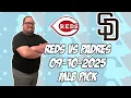 Cincinnati Reds vs San Diego Padres 25 MLB Pick Prediction MLB Betting Tips