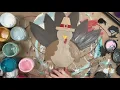 Thanksgiving Turkey Shape Step by Step Tutorial