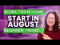 TRAINING DAY or NIGHT SHIFT Equipment Provided Work From Home Jobs