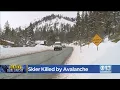 Skier Killed By Avalanche At Alpine Meadows