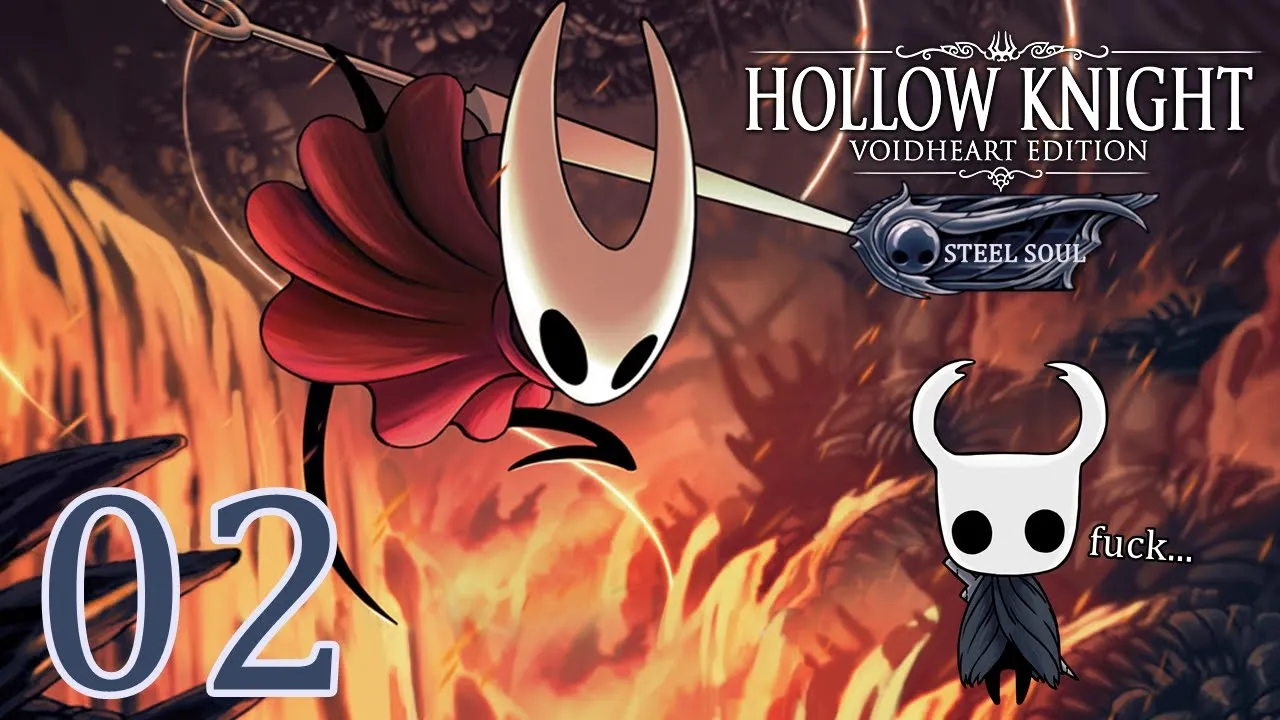 Hollow Knight Alma de Acero #02 (Primera Run) - ¿HORNET acabará con migo? ¿Quién es migo? :0