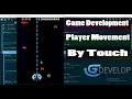 GDevelop - Player Movement By Touch On Player Making Space Shooter Game