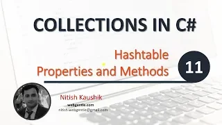 Hashtable Methods and Properties in C Collection fundamentals using Net Core