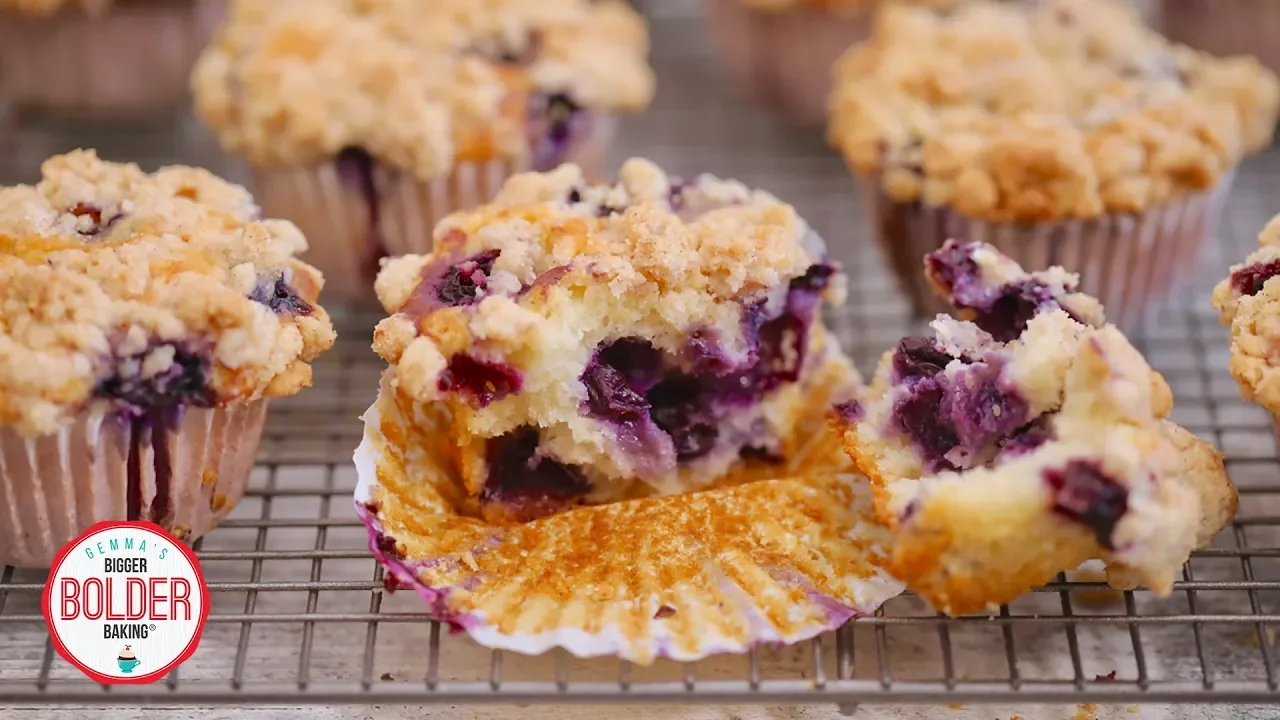 Gemmas Best-Ever Blueberry Muffins   Bigger Bolder Baking