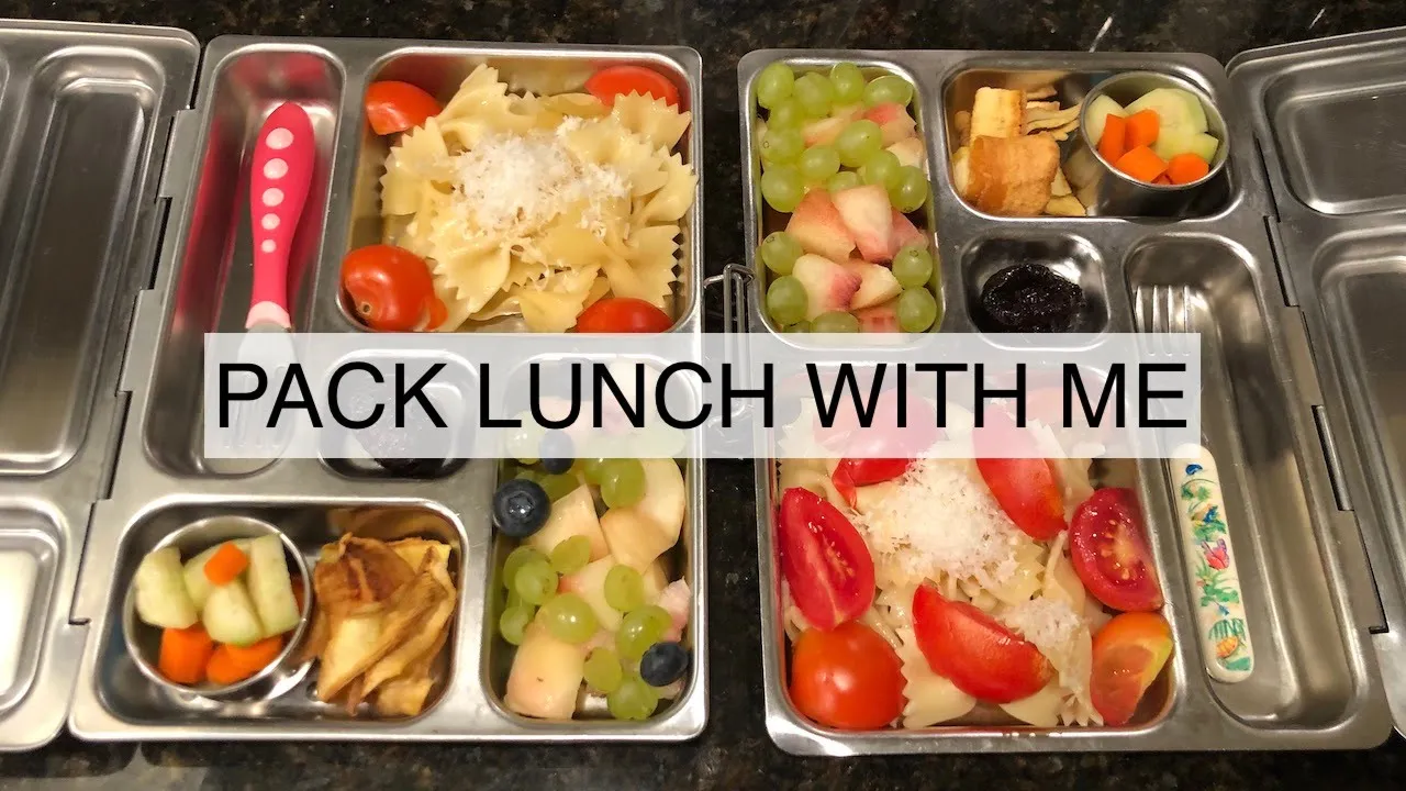 PACK LUNCH WITH ME (Start of the Week Meal Prep) - Snacks and Lunches in my PlanetBox Bentos