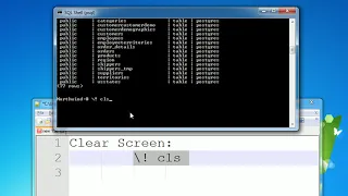 PostgreSQL - SQL Shell