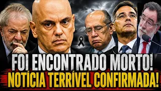 FOI ENCONTRADO MORTO AGORA - ALEXANDRE DE MORAES DO STF ACABA DE SER DETONADO NO UOL-LULA CAIU em SP